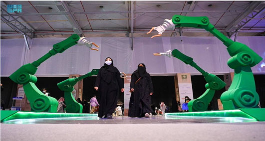 L’Arabia Saudita annuncia uno spettacolare investimento di 100 miliardi di dollari per avviare un’attività di robotica industriale e automazione